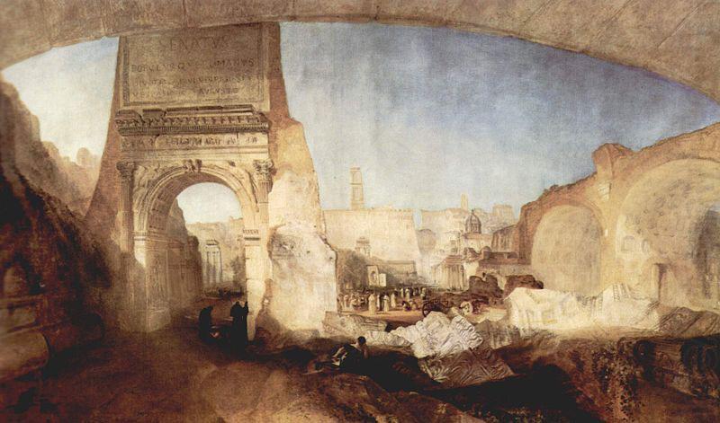 Das Forum Romanum, fur Mr. Soanes Museum, Joseph Mallord William Turner